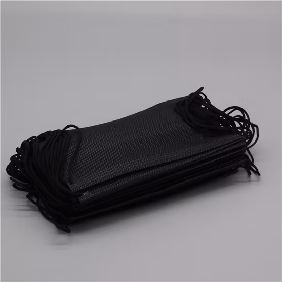 Disposable Surgical Dental Black 3ply Medical Face Mask TypeIIR BFE 99% Surgical Mask